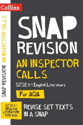 Cover of An Inspector Calls: AQA GCSE 9-1 English Literature Text Guide