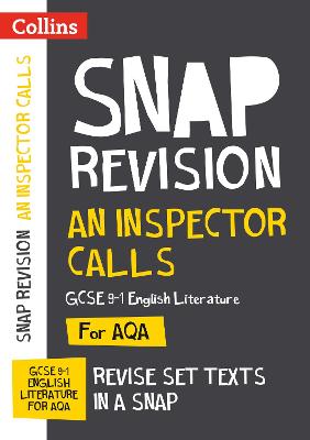 Book cover for An Inspector Calls: AQA GCSE 9-1 English Literature Text Guide