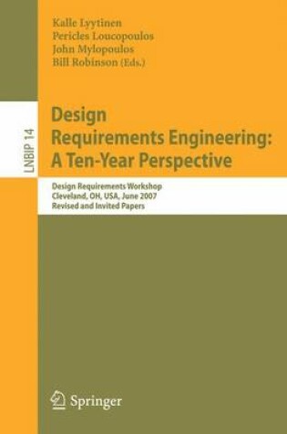 Cover of Design Requirements Engineering