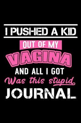 Book cover for I Pushed A Kid Out Of My Vagina And All I Got Was This Stupid Journal
