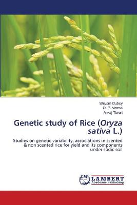 Book cover for Genetic study of Rice (Oryza sativa L.)