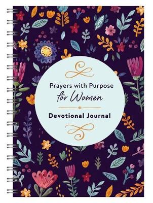 Book cover for Prayers with Purpose for Women Devotional Journal