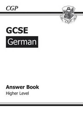 Book cover for GCSE German Answers (for Workbook) Higher (A*-G course)