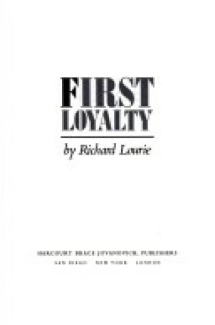 Cover of First Loyalty