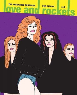 Book cover for Love & Rockets: New Stories No. 8