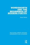 Book cover for Wordsworth and Beginnings of Modern Poetry