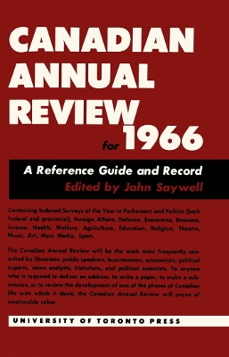 Book cover for Cdn Annual Review 1966