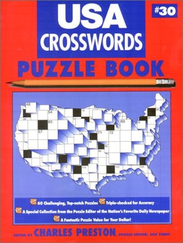 Book cover for USA Crosswords Puzzle Book 30