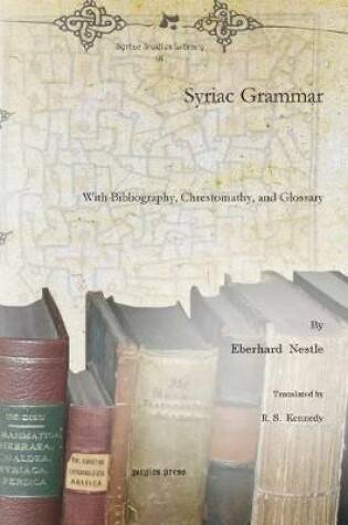 Cover of Syriac Grammar