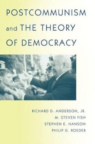 Cover of Postcommunism and the Theory of Democracy