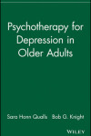 Book cover for Psychotherapy for Depression in Older Adults