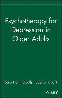 Book cover for Psychotherapy for Depression in Older Adults