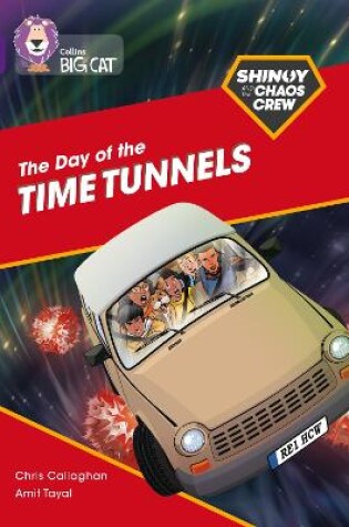 Cover of Shinoy and the Chaos Crew: The Day of the Time Tunnels