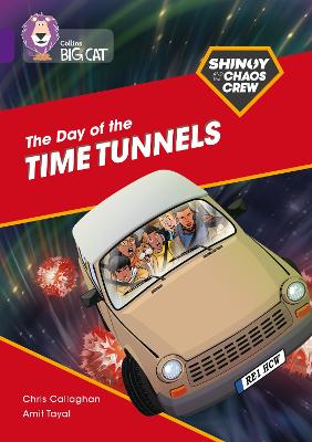 Book cover for Shinoy and the Chaos Crew: The Day of the Time Tunnels