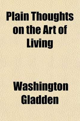 Book cover for Plain Thoughts on the Art of Living