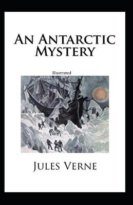 Book cover for An Antarctic Mystery illustrated