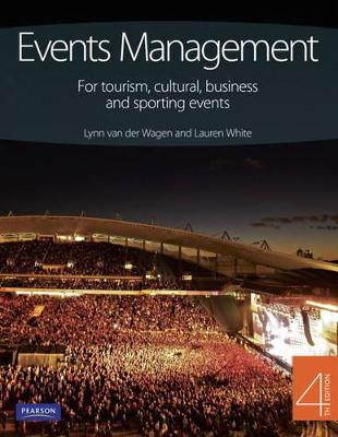 Book cover for Event Management: for tourism, cultural business & sporting events