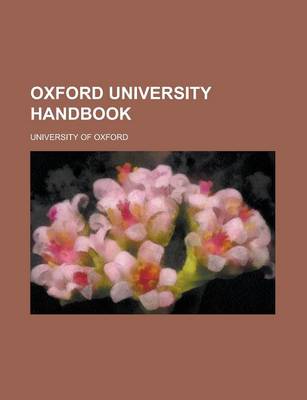 Book cover for Oxford University Handbook