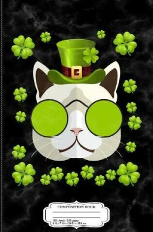 Cover of Irish Leprechaun Cat Composition Notebook