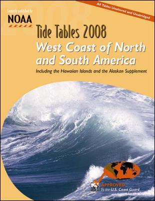 Book cover for Tide Tables 2008: West Coast of N. and S. America