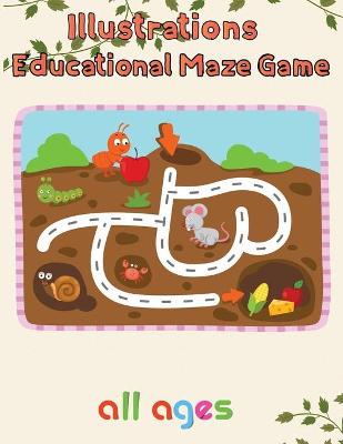 Book cover for Illustrator Educational Maze Game All ages