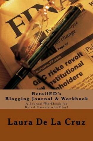 Cover of RetailED's Blogging Journal & Workbook