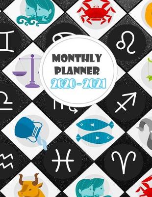 Book cover for 2020 - 2021 Monthly Planner