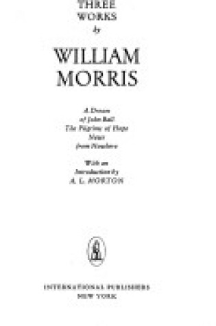 Cover of Three Works