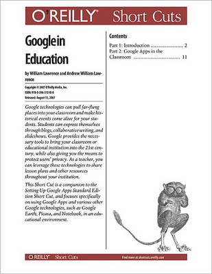 Book cover for Google in Education