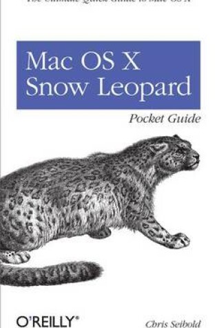 Cover of Mac OS X Snow Leopard Pocket Guide