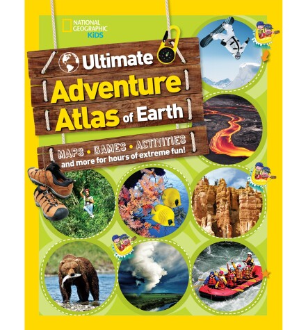 Book cover for The Ultimate Adventure Atlas Of Earth