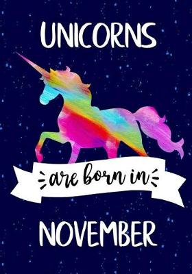 Book cover for Unicorns are Born in November