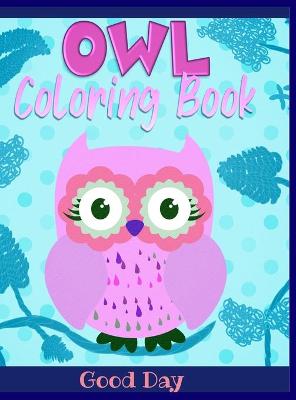 Book cover for Owl coloring book