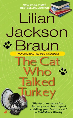 Book cover for The Cat Who Talked Turkey