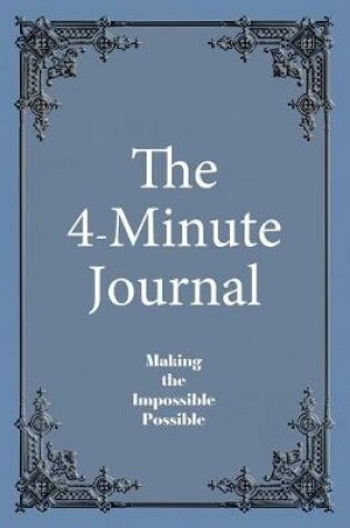 Cover of The 4-Minute Journal - Dated Blue-Gray