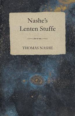 Book cover for Nashe's Lenten Stuffe