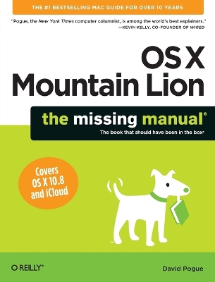 Book cover for Mac OS X Mountain Lion: The Missing Manual