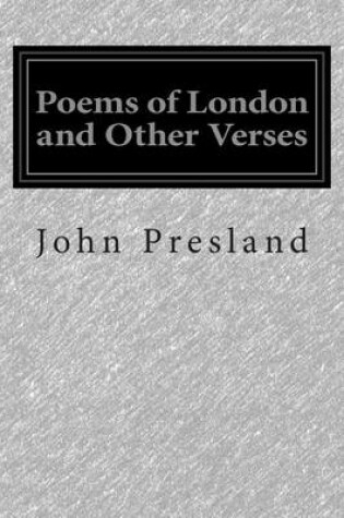 Cover of Poems of London and Other Verses