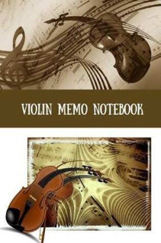Cover of Violin Memo Notebook