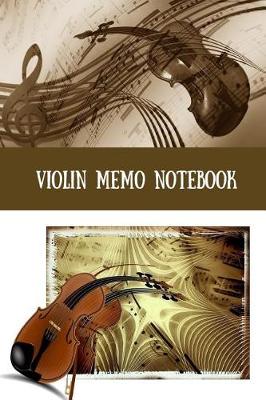 Book cover for Violin Memo Notebook