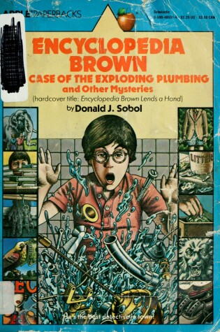 Cover of Encyclopedia Brown and the Case of the Exploding Plumbing