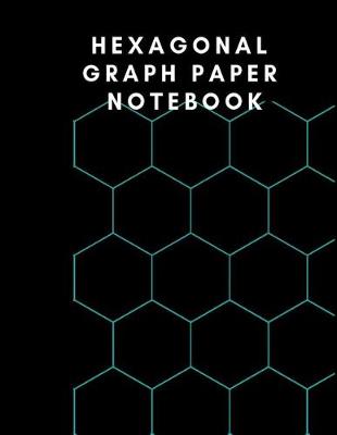 Book cover for Hexagonal Graph Paper Notebook