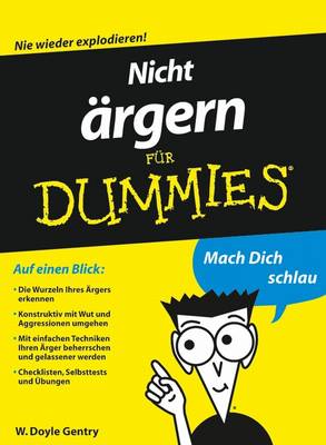 Cover of Nicht argern fur Dummies