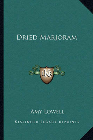 Cover of Dried Marjoram