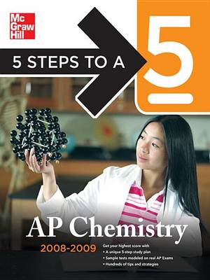 Book cover for EBK 5 Steps to a 5 AP Chemistry, 2008-20