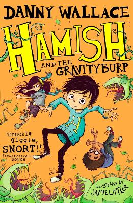 Book cover for Hamish and the GravityBurp