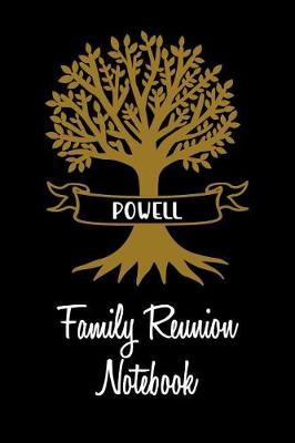 Book cover for Powell Family Reunion Notebook
