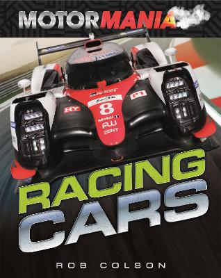 Book cover for Motormania: Racing Cars