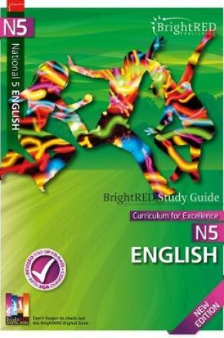 Cover of BrightRED Study Guide National 5 English - New Edition