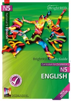 Book cover for BrightRED Study Guide National 5 English - New Edition